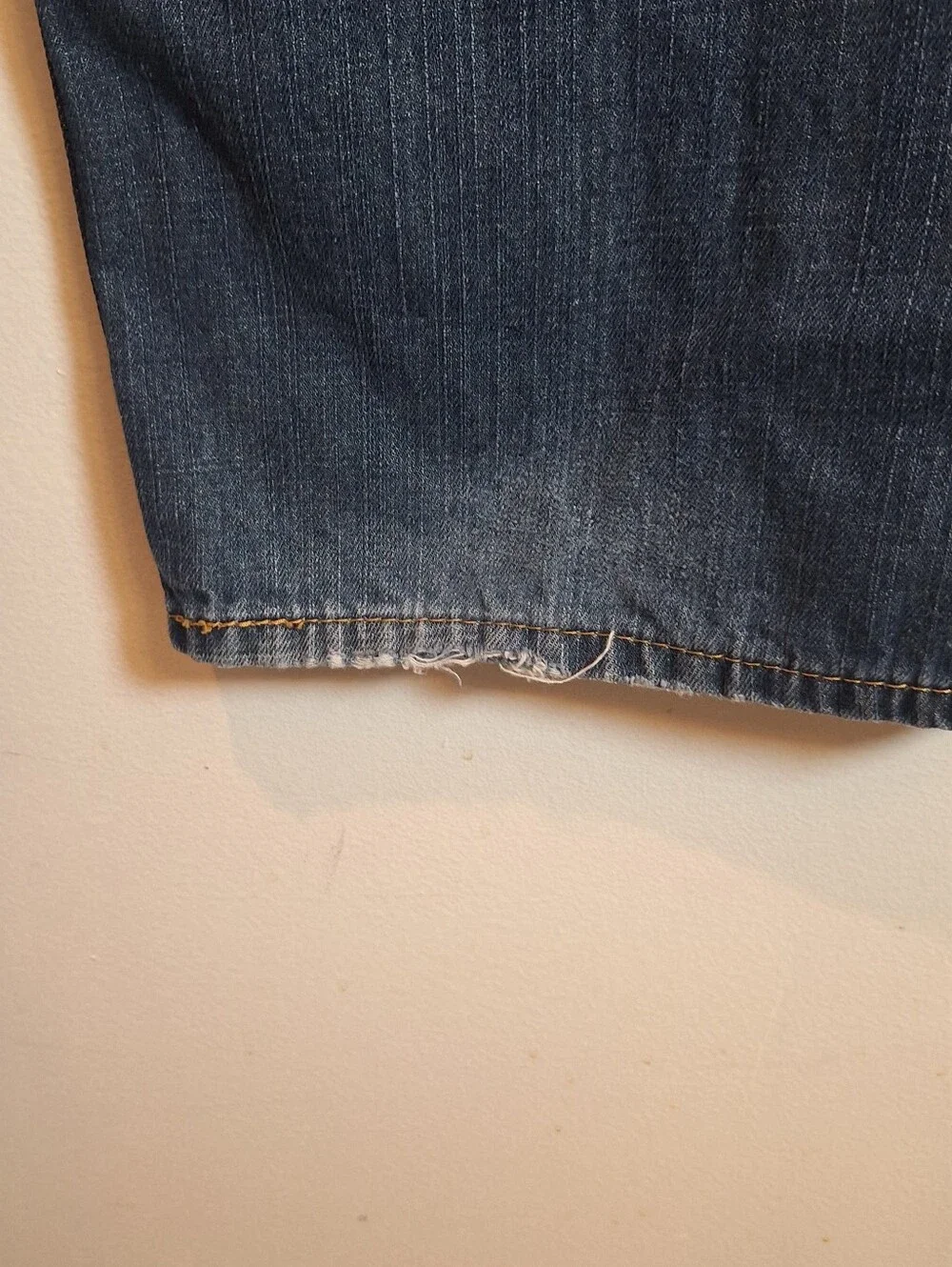 Levi's 569 Loose Wide Leg Straight Jeans Blue Denim Mens 40x32 (Tag38x32)
